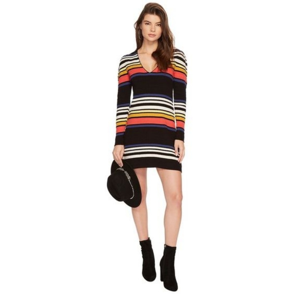 Free People RETRO GIDGET SWEATER MINI DRESS
